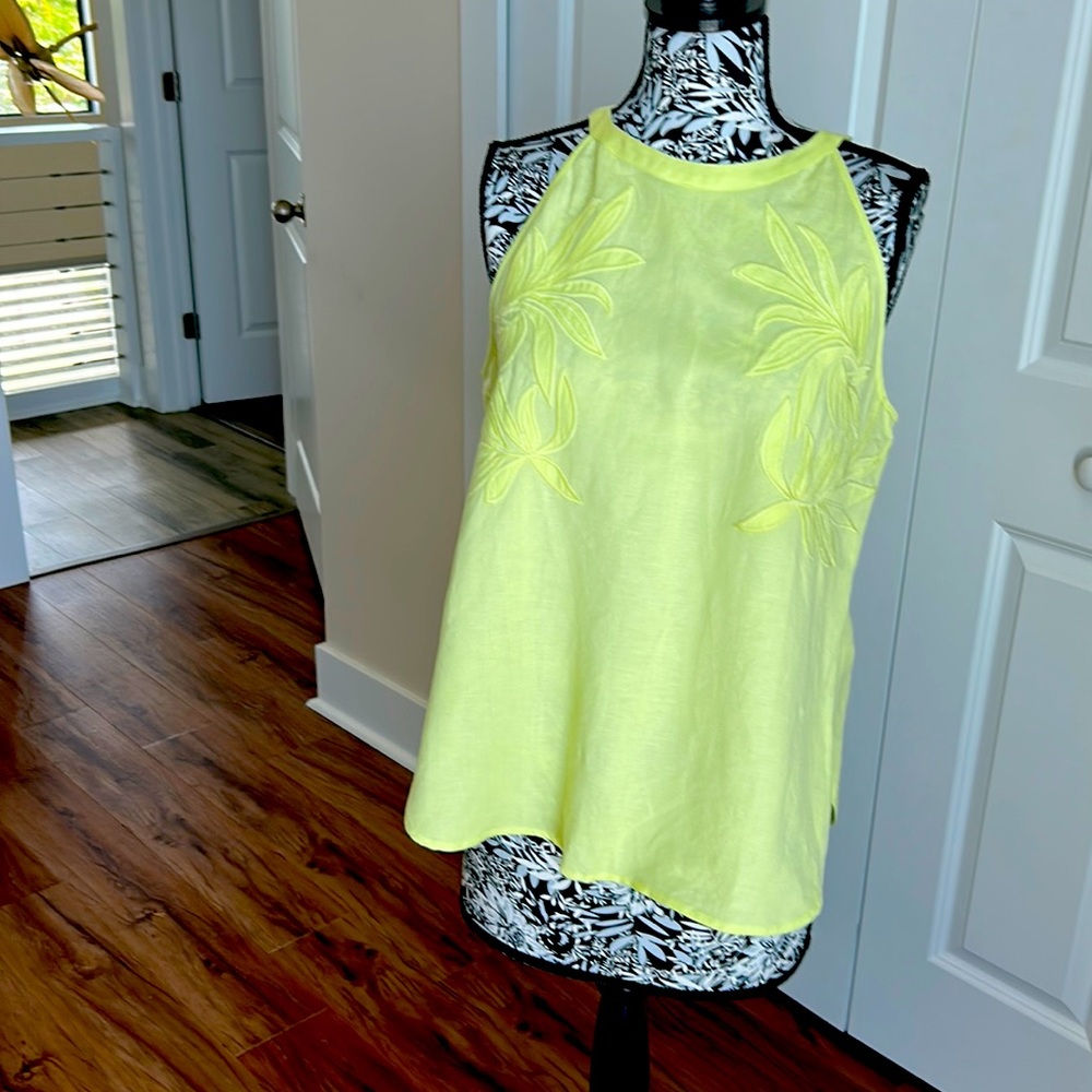 Yellow top Ann Taylor - Picture 1 of 4